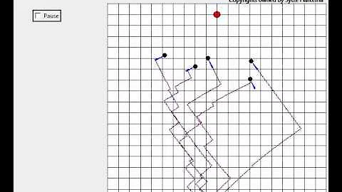 Sailing upwind Simulation