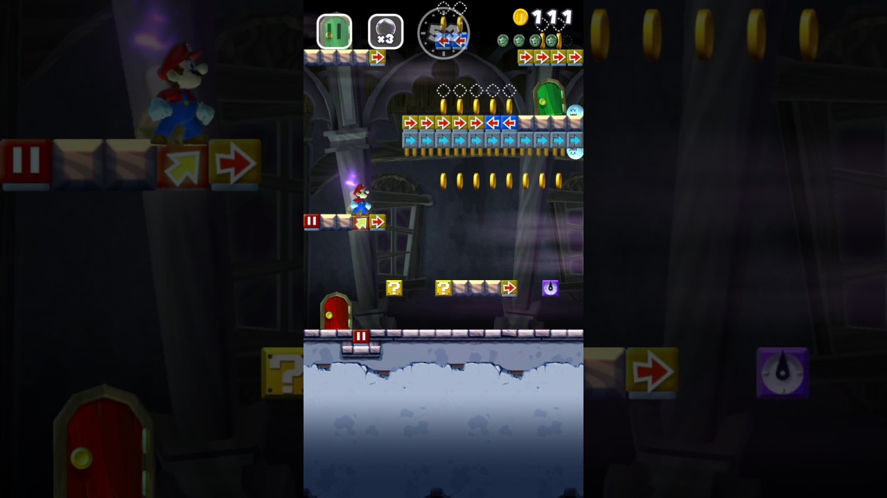 マリオラン攻略】2-1 ブラックコインの場所と入手方法 - YouTube