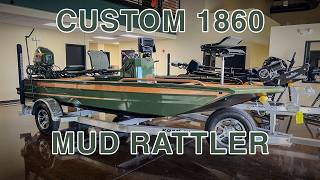 Custom 1860 Mud Rattler - Diamondback Mud Boats