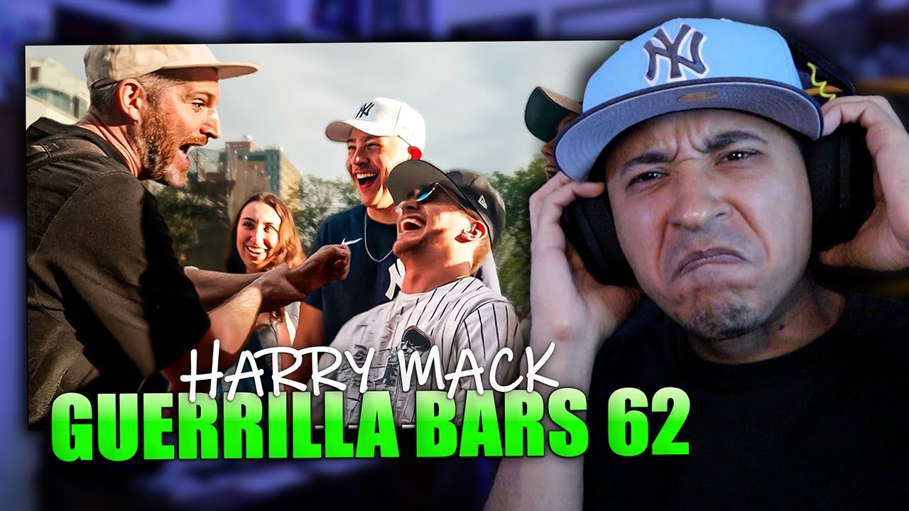 Harry Mack Guerrilla Bars 62 New York City (Reaction)