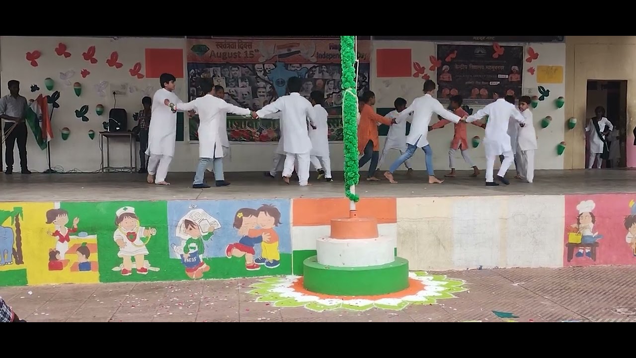 Jai Ho Dance by students of KV Mahabubnagar telangana - YouTube