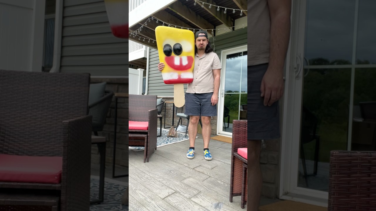 I Broke My SpongeBob Popsicle! 😭