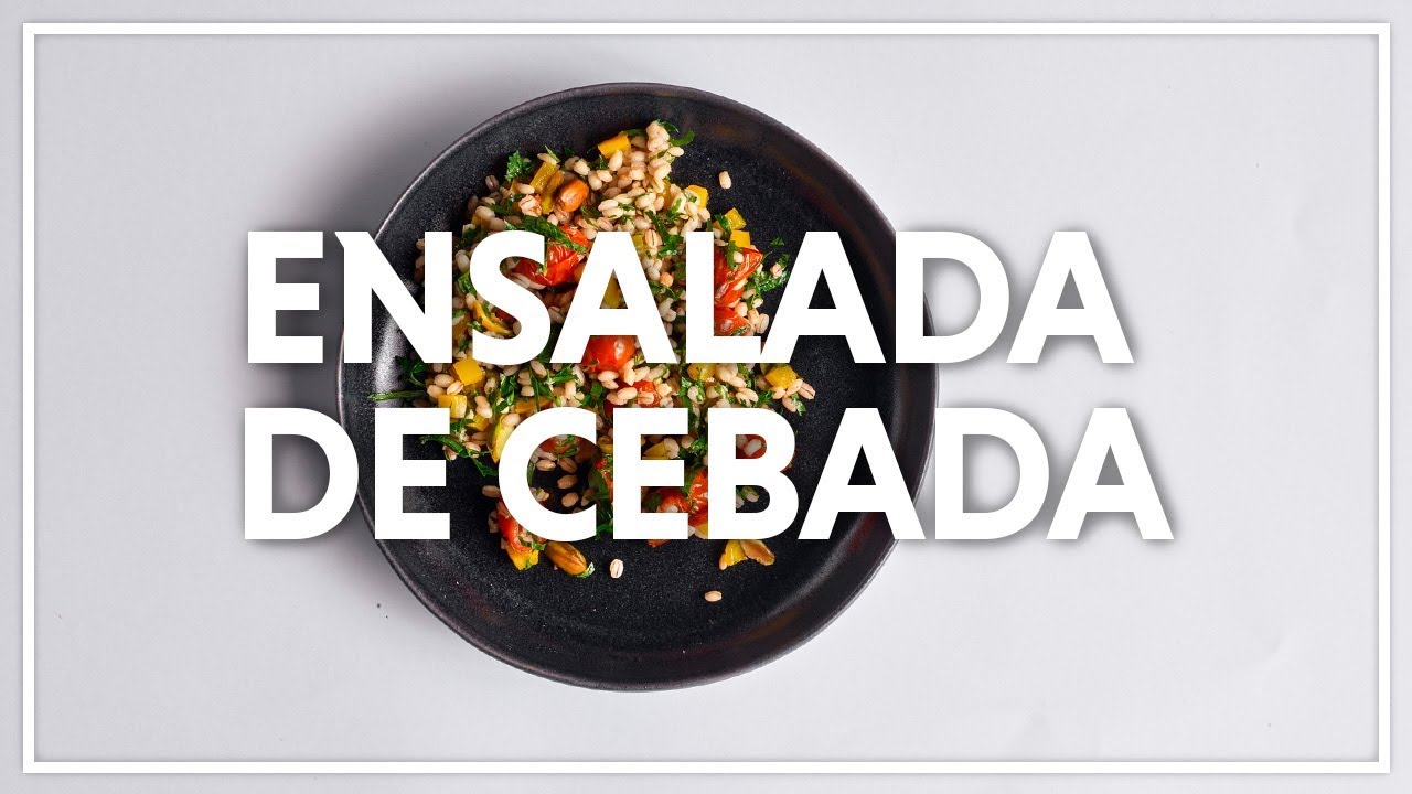 Ensalada Tibia de Cebada cocina saludable cursos bogota