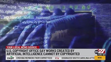 US Copyright Office rules AI-generated artwork, content not legally protected