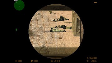 Counter-Strike CS 1.6 de_dust_mirror gameplay vs expert bots de dust