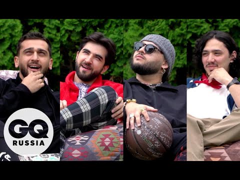 Jony, Elman, Andro И Gafur Играют В Караоке Рулетку Gq