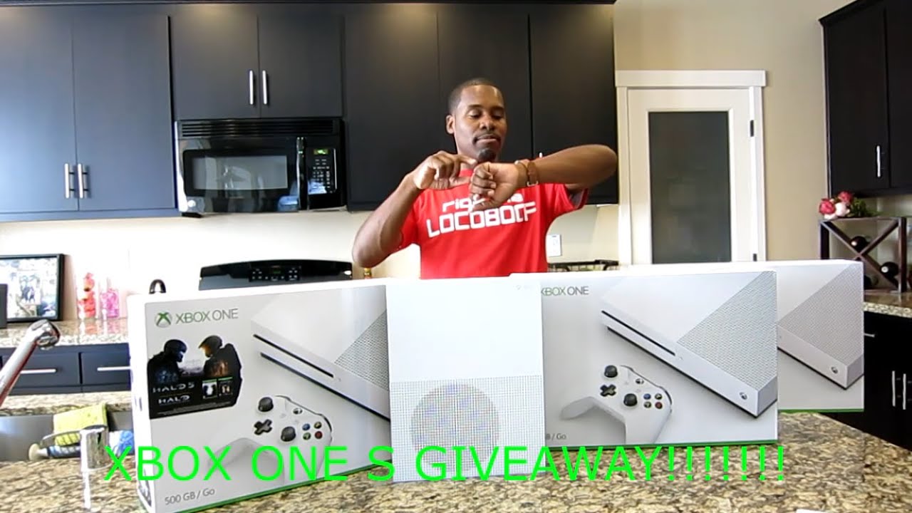 Xbox One S Giveaway Winner Announcement! Free Xbox One S YouTube