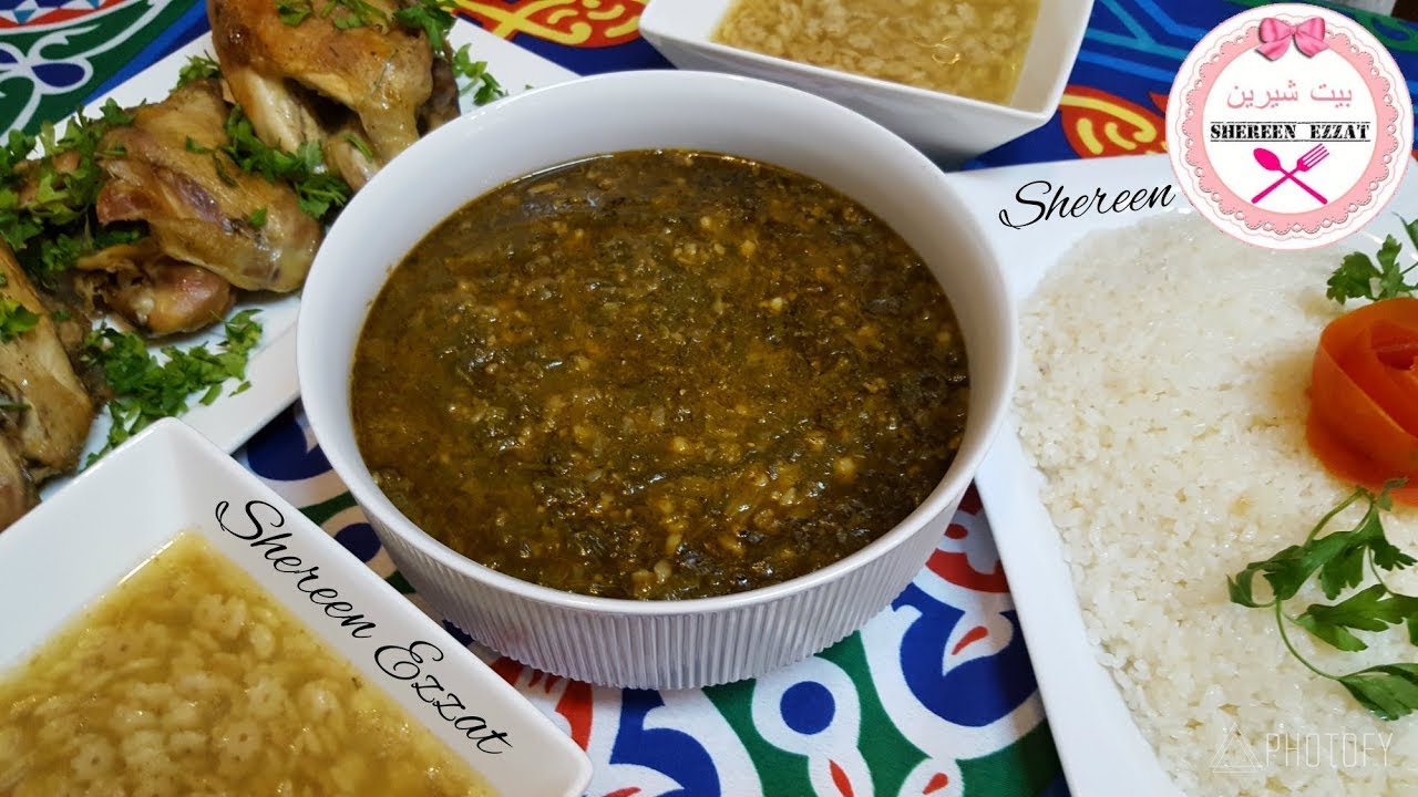 غدانا النهاردة(11) سبانخ مع فراخ محمرة ورز وشوربة لسان عصفور