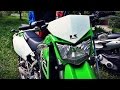 Kawasaki KLX 250 2016 обзор и тестдрайв мотоцикла / review & test drive