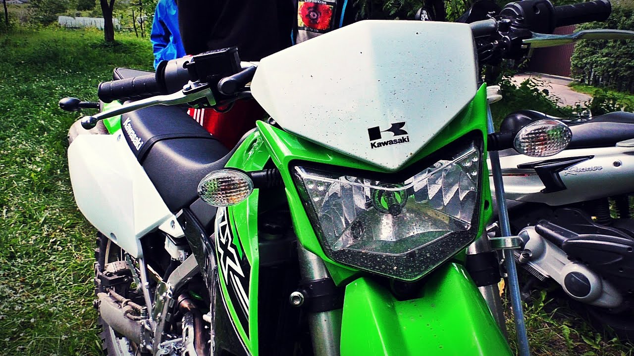 Kawasaki KLX 250 2016 обзор и тестдрайв мотоцикла / review & test drive