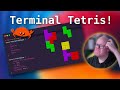 Beginnings of a Tetris Clock | Rust Terminal Tetrominos