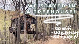 OUR TREEHOUSE GETAWAY | linden, virginia