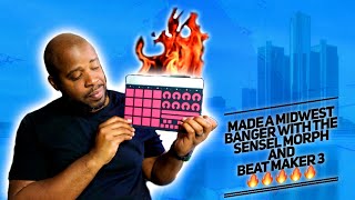 Made a Crazy Midwest Type Beat using the Sensel Morph and Beat Maker 3 | This is a Game Changer 🔥🔥🔥