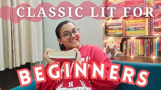 5 BEGINNER FRIENDLY CLASSICS that are actually pretty easy to read 📚  #classics #books