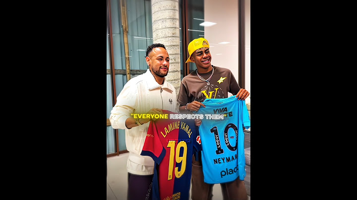 Lamine Yamal Met Neymar Jr 🥶🔥