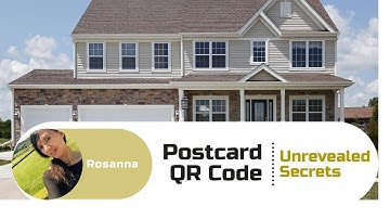 Postcard marketing systems strategy for real estate agents QR code postcard barcode by Corefact EDDM
