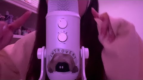 My first asmr video..🥹