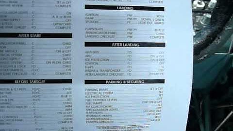 Czech DC-9 project - following the "Parking & Securing" checklist