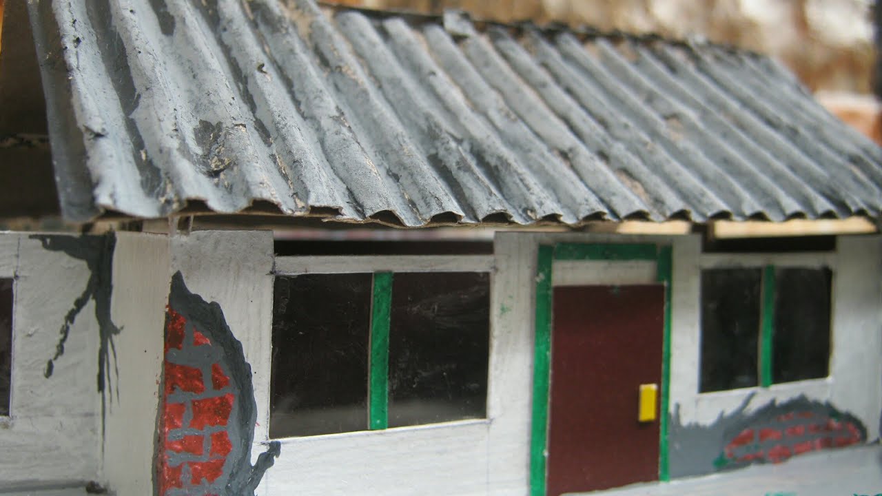 Miniatur rumah tua - YouTube
