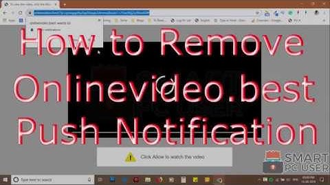 How to Remove Onlinevideo.best Pop-up Notifications (Chrome & Firefox)