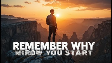REMEMBER WHY YOU STARTED AND STICK TO THE PLAN - Powerful Motivational Speech | Discipline & Focus