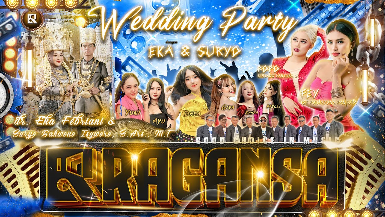 RAGANSA LIVE IN PEKON LUAS LAMPUNG BARAT,  WEDDING EKA & SURYO SEASON MALAM
