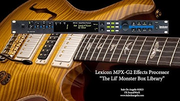 Lexicon MPXG2 Library :  Multi-Demo 1
