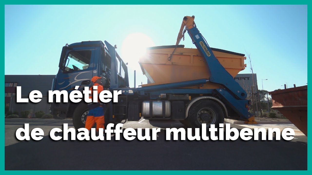 Le métier de chauffeur multibenne