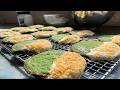 Pandan and Coconut Biscuits