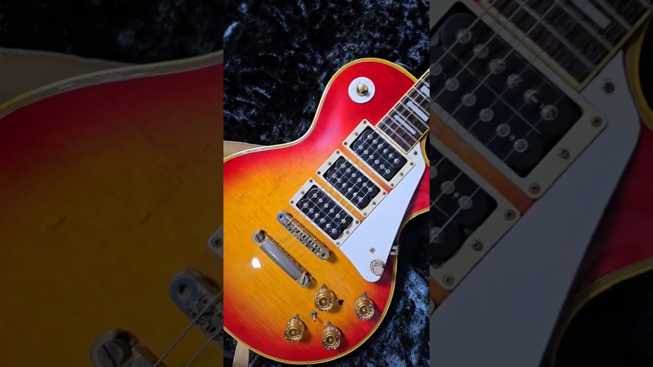 超希少 AriaProⅡ 1977年 LP-650CH マツモク ビンテージ kissy's Guitar Collections】AriaProII Limited Edition LP-650CH 改