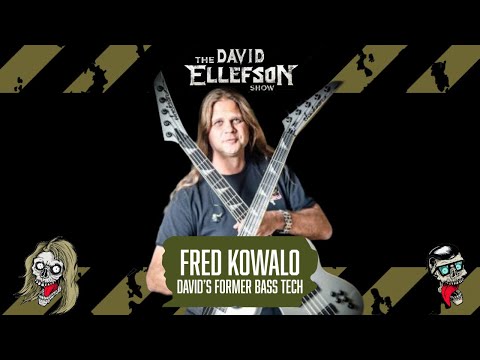 Audience Threw WHAT at David Ellefson?! (Tour Stories with Fred Kowalo)