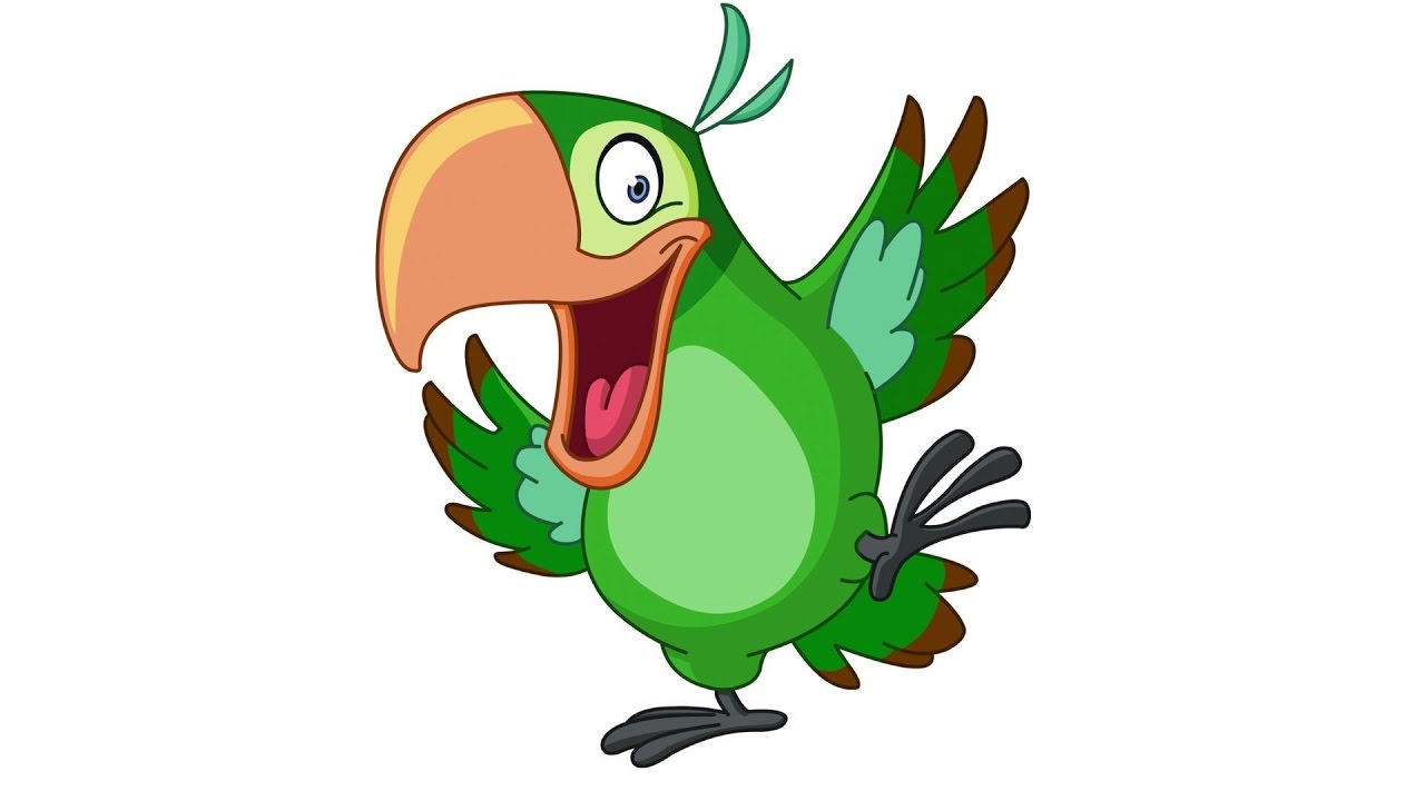 Der Papagei Ein Vogel Ist Der Papagei - Tierlied zum Mitsingen für Kinder (mit Song Text) - YouTube