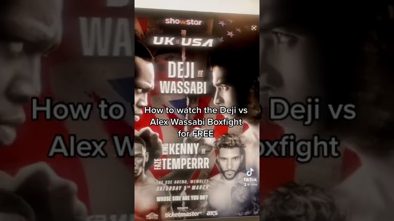 how to watch ksi vs alex wassabi free