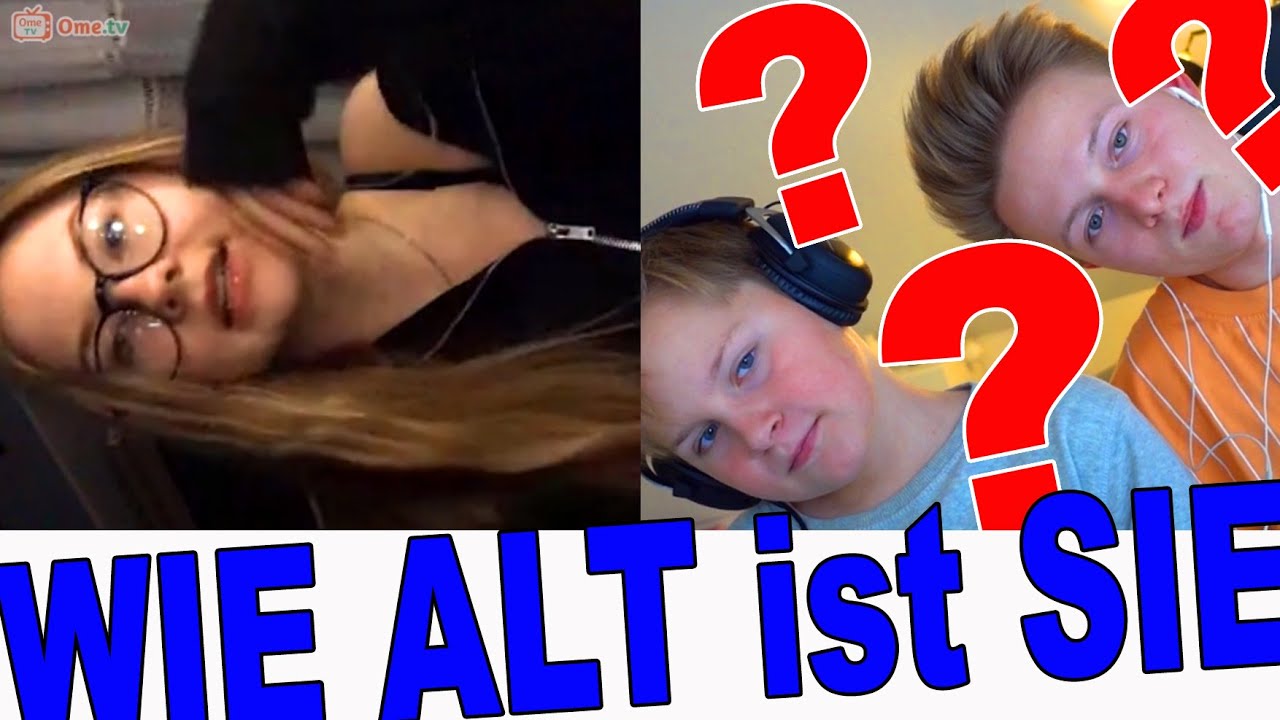 OmeTV - wenn Mädchen aussehen wie 18 ** EXTREM PEINLICH ** 🤣 Ash und Max | TipTapTube