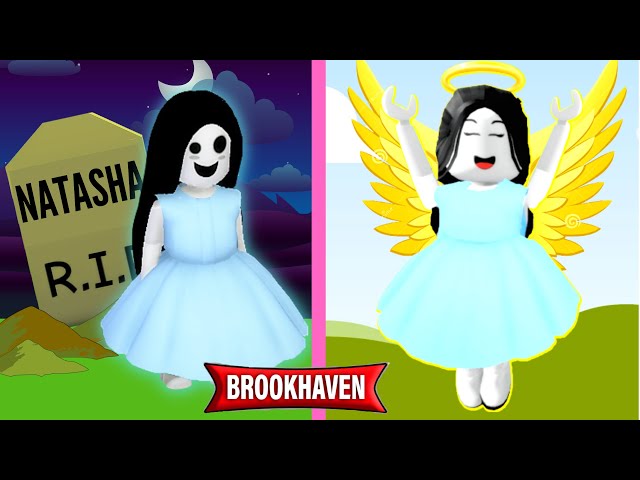 A MENINA FANTASMA ENFRENTA ANNABELLE, Historinhas Brookhaven Roblox