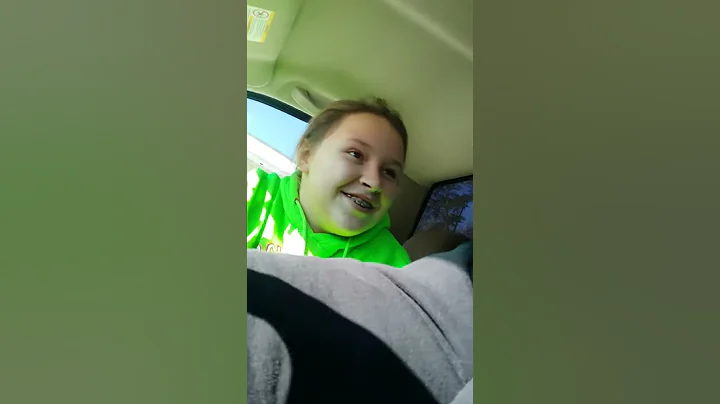 Krysten loves singing at the bus stop