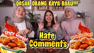 BACA HATE COMMENTS SAMBIL MAKAN WINGSTOP ATOMIC BLAST!!! ft. Shely Che