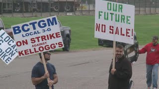 Kellogg's workers continue strike