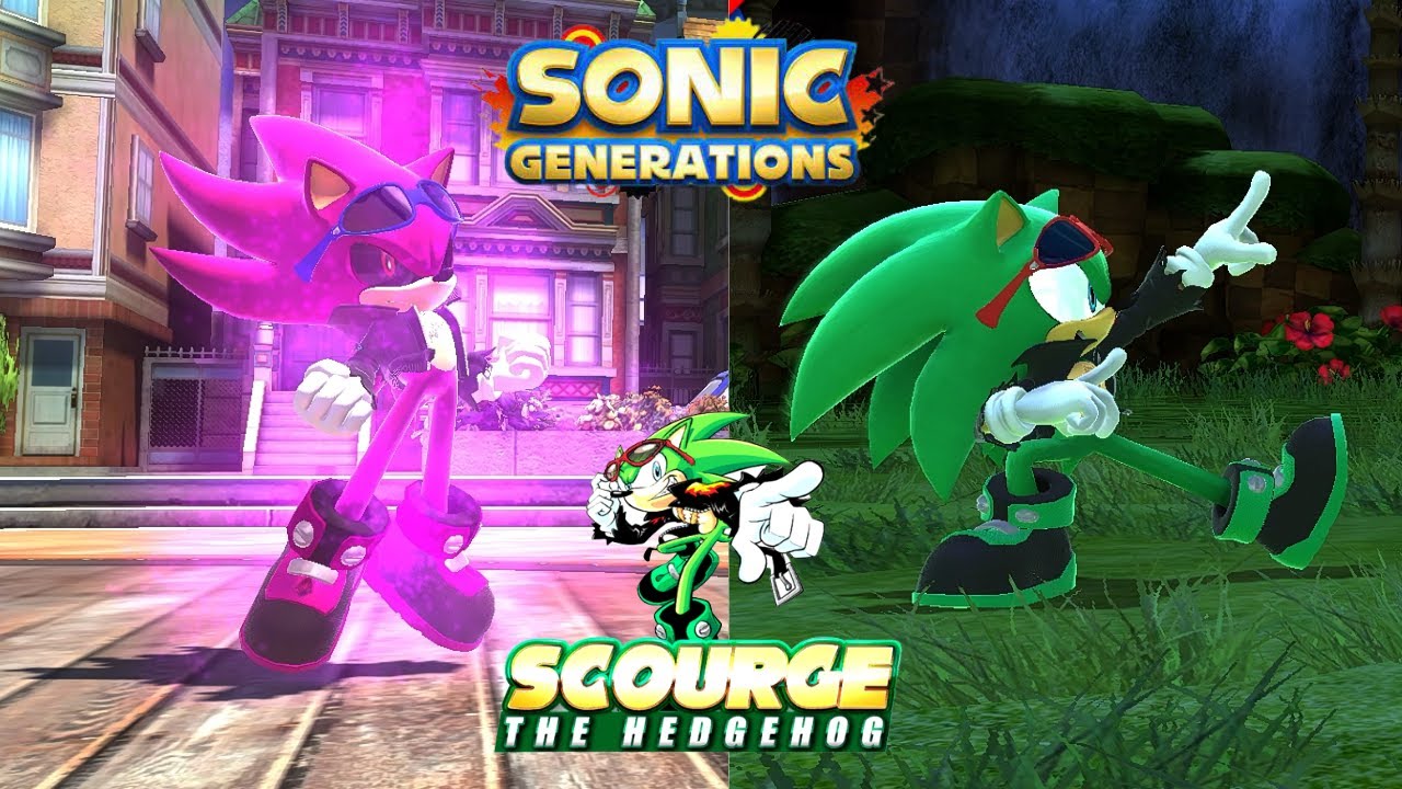 Scourge The Hedgehog Generations
