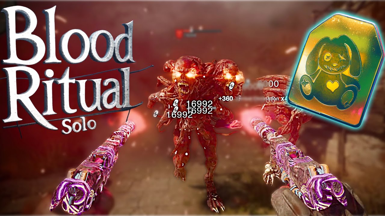 Completing The Blood Ritual SOLO! Steps and Golden Armor Reward BO6 ...