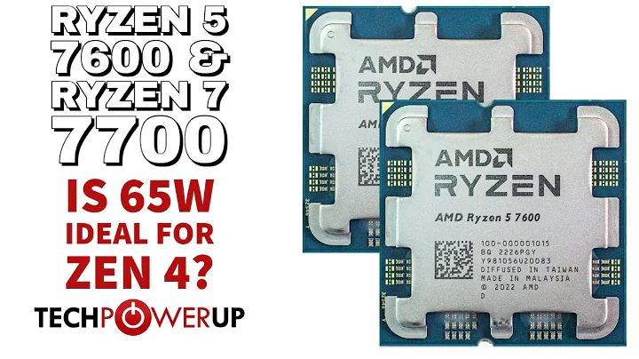AMD Ryzen 7 700 및 Ryzen 5 7600 비교: 성능, 가격, 열 관리