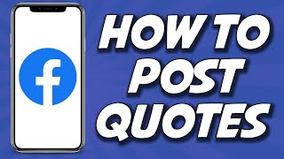 How To Post Quotes On Facebook 2023 Step By Step