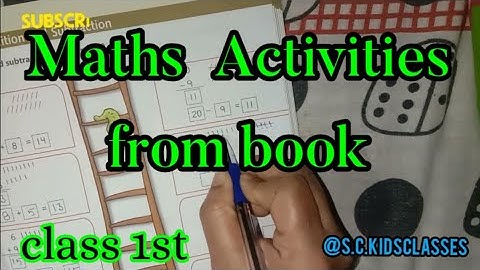 Maths class 1||Activities from book||@sckidsclasses