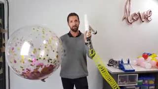 3ft balloon confetti applicator