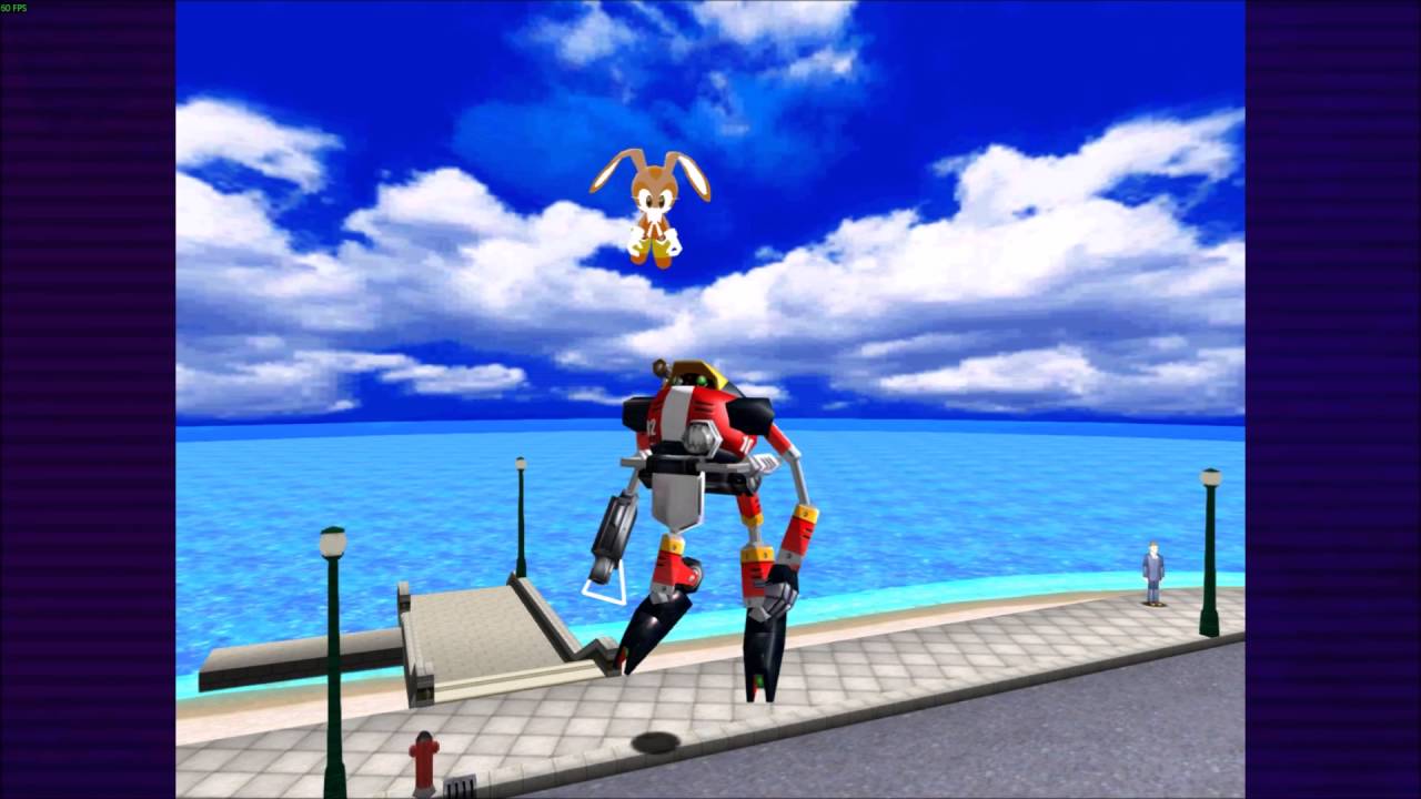 Cream The Rabbit In Sonic Adventure DX - YouTube