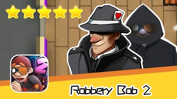 Robbery Bob 2 Secret Mission #13 Walkthrough Black Hood Suit Recommend index five stars