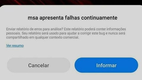 MSA apresenta falhas continuamente como resolver o problema no seu celular xiaomi tutorial