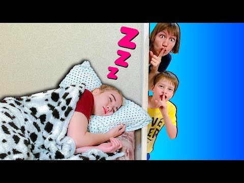 Видео: Челлендж Не разбуди сестру! // Твиксики