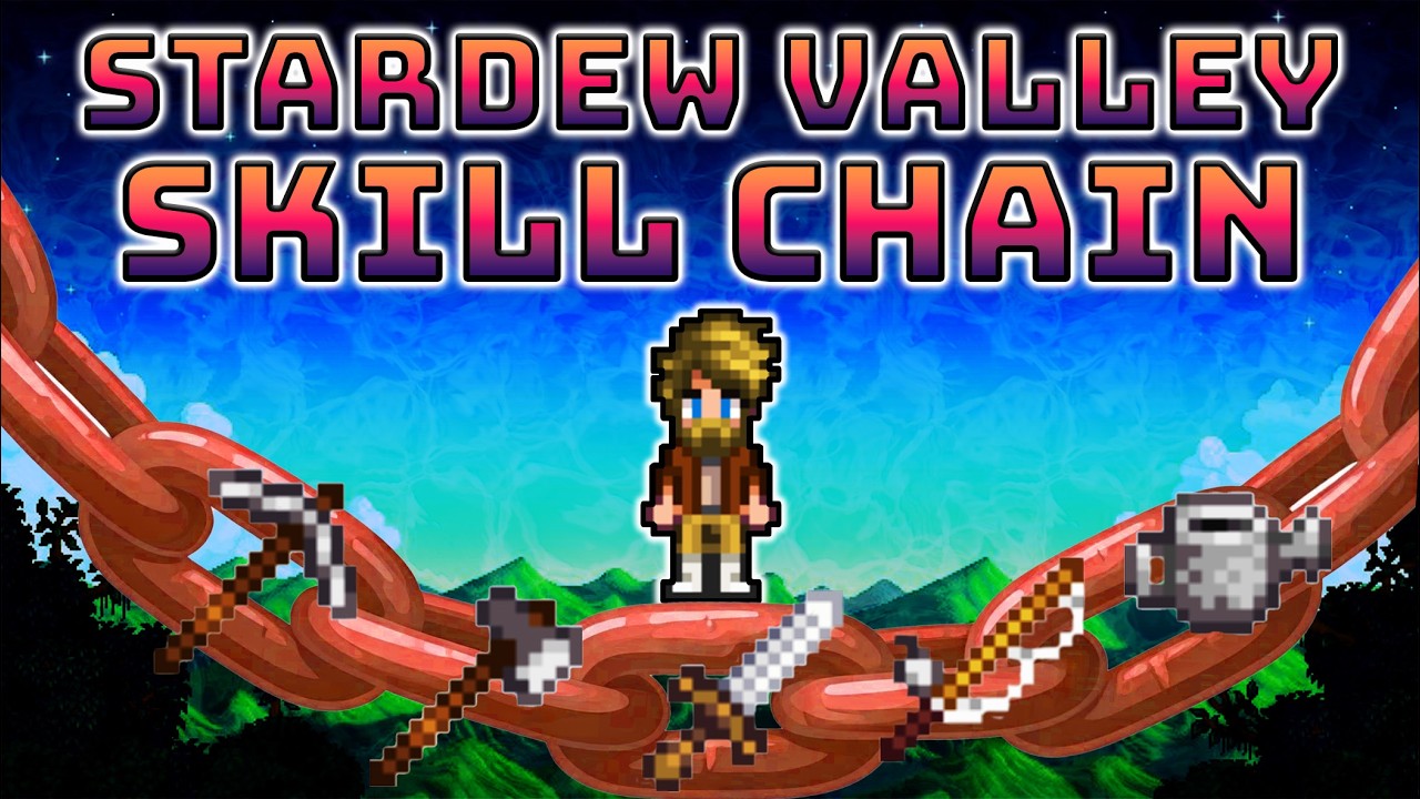Day 0: STARTING My Stardew Valley Skill Chain Adventure!
