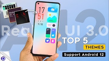 Top 5 November Themes for Realme and Oppo | realme UI 3.0 themes | Android 12 | Oppo new themes ⚡⚡